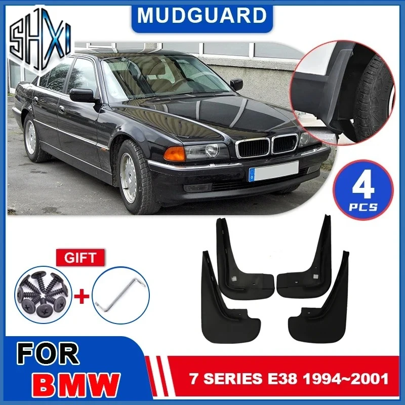 for BMW 7 Series E38 1994~2001 1995 1996 1997 1998 1999 Mudguards Mudflaps Fender Mud Flap Splash Mud Guards Cover Accessories