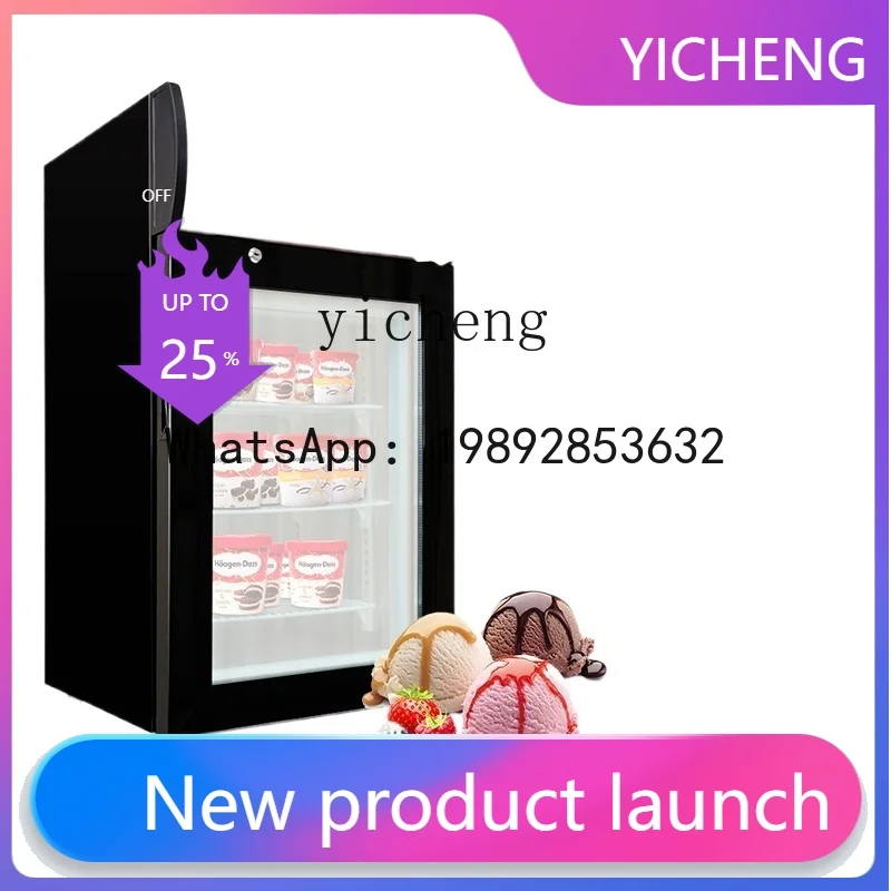 

Морозильная витрина ZSG Mini Vertical для мороженого с прозрачной стеклянной дверью