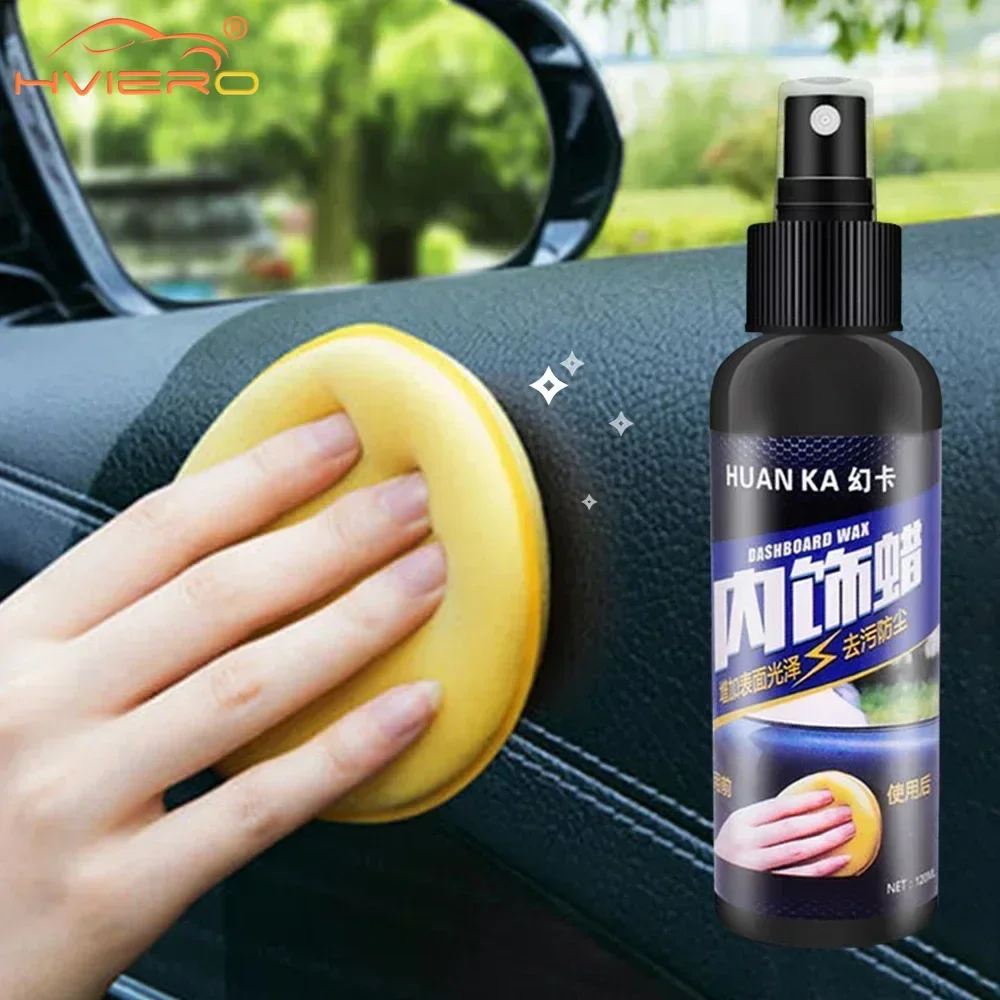 Car Interior Cleaner Tool Multifunctional Waxing Wash Tire Wheel Dedicated Refurbishing Agent Auto Accessoire Care Polish 120ml