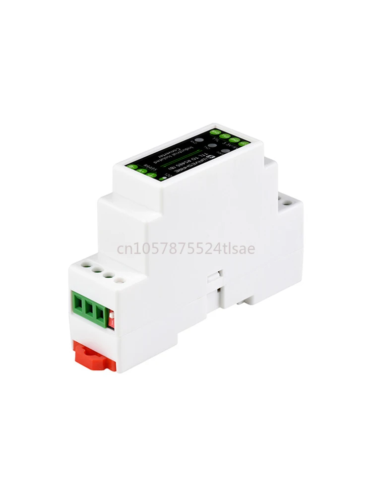 Guide Rail TTL to RS485 Serial Port Converter Electrical Isolation Half Duplex Communication Interface Module