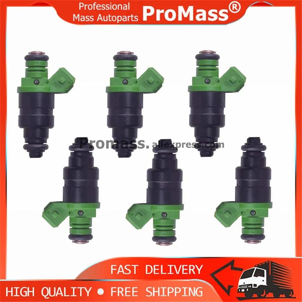 

6Pcs Fuel Injector Nozzles For 1998 - 2005 Passat 1998 - 2001 -A4 A6 2.8L V6 078133551BB 078133551