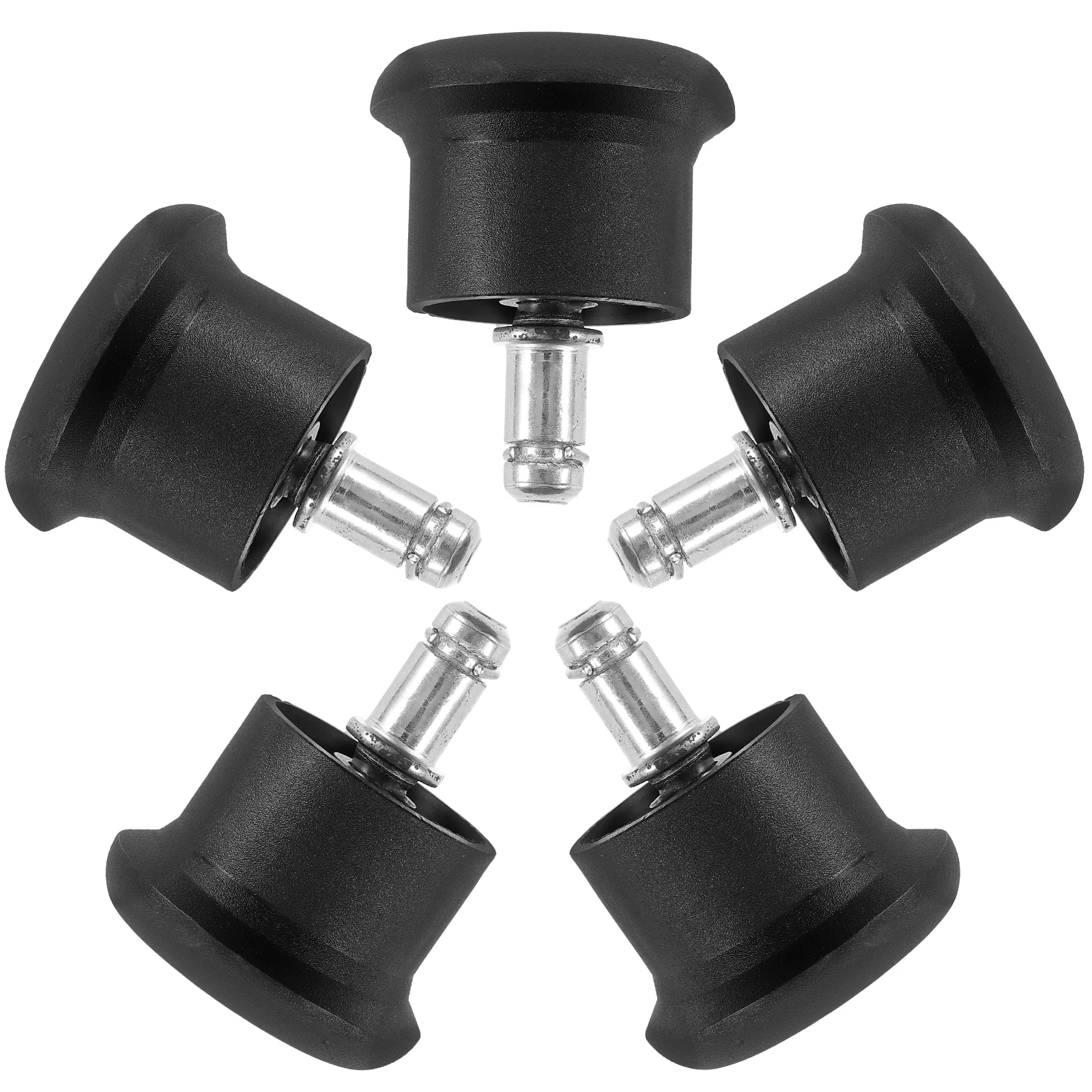 

5 Pcs Chairs Accessories Glide Castors for Office Furniture Floor Gliders Swivel Casters Desk Replace