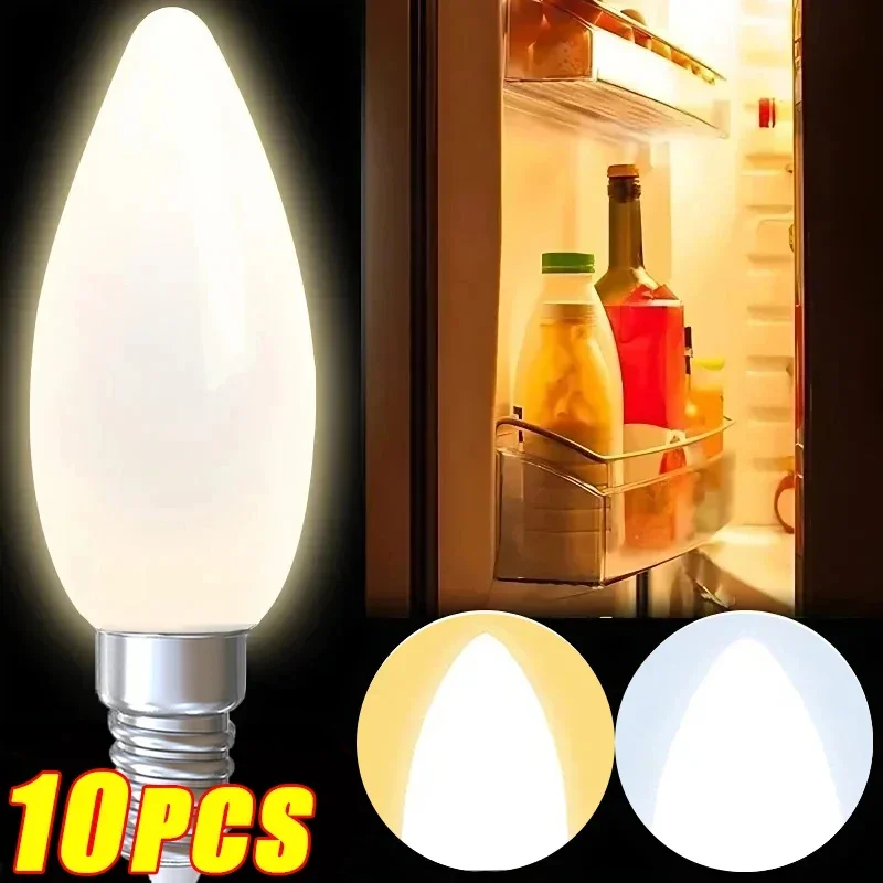 

Mini LED Refrige Light Bulb E14/E12 Universal Refrigerator Lamps Replacement Screw Bulb For Refrige Display Cabinets Night Light