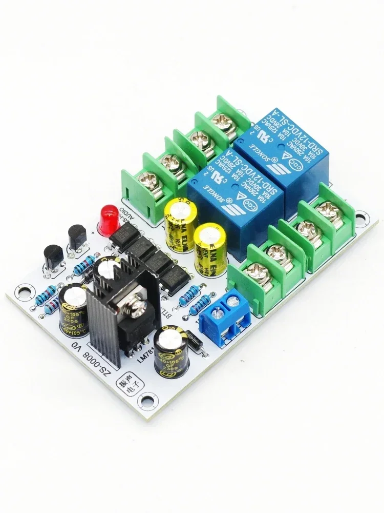 

2.1 Speaker protection board optocoupler D-class digital amplifier BTL bridging A-class discrete analog