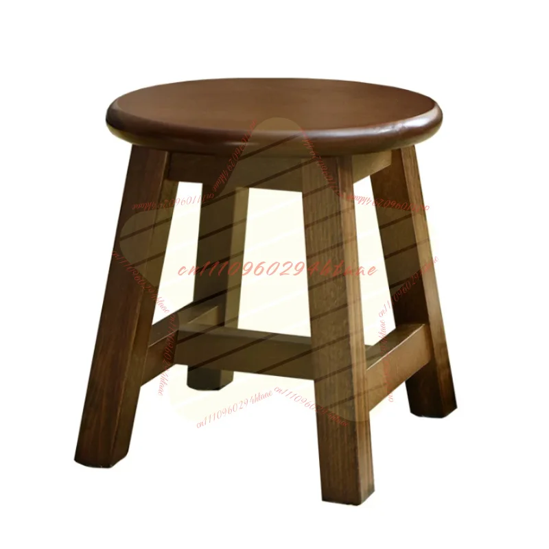 sgabello-rotondo-in-legno-colore-noce-piccolo-poggiapiedi-per-divano-e-tavolino-da-te-cuscino-per-seduta-da-ingresso