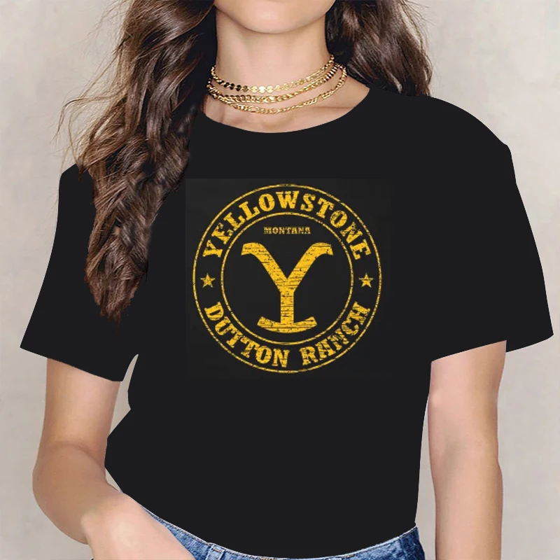 Yellowstone Dutton Ranch T Shirt TV Shows Tshirts Harajuku Western Cowboy Tshirt Men Plus Size Ropa Hombre Camisetas