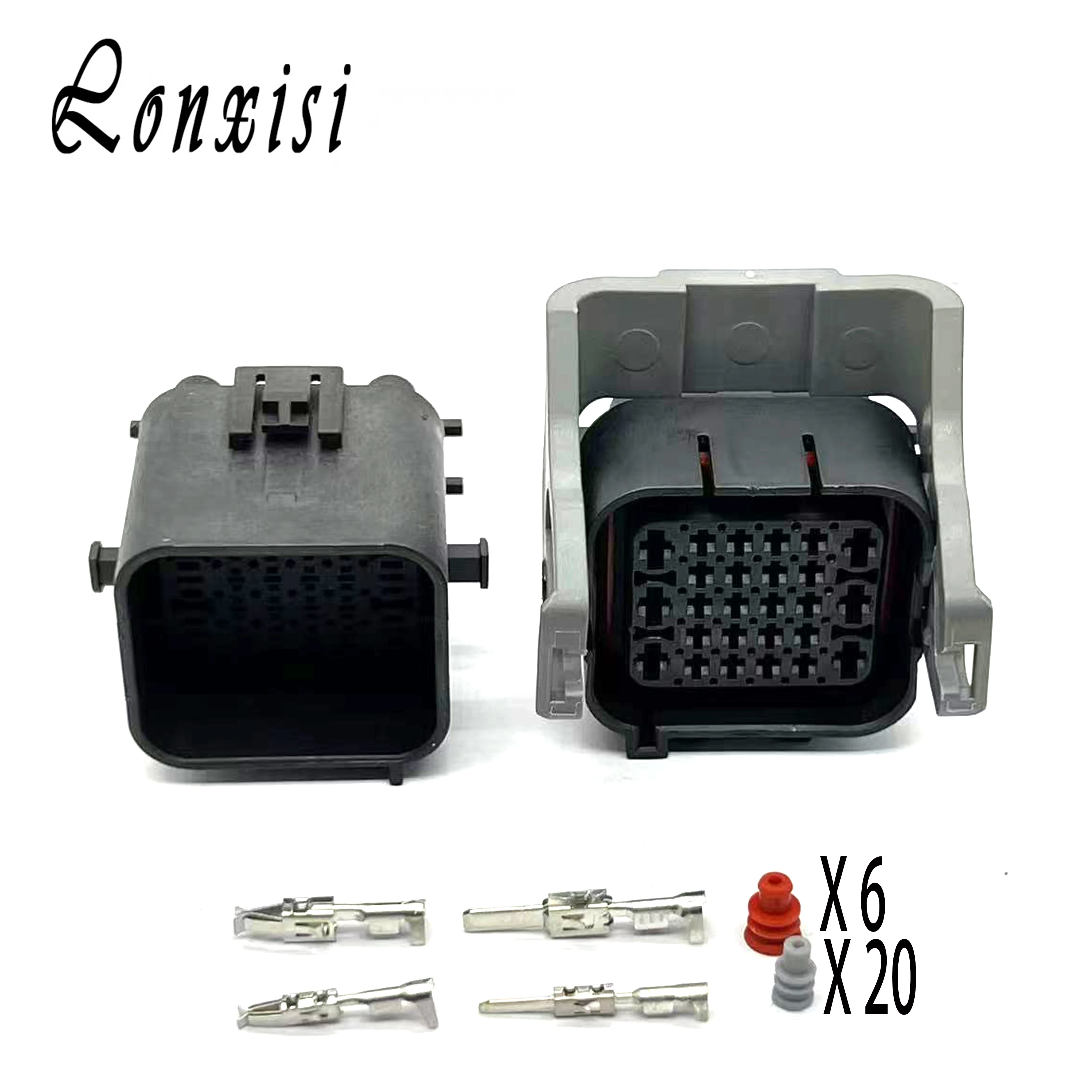 

1/5/10/20 Sets 26 Pin Tyco 1897013-2 Auto Connector Complex Plug 1897009-2 Cable Waterproof Male Female Socket