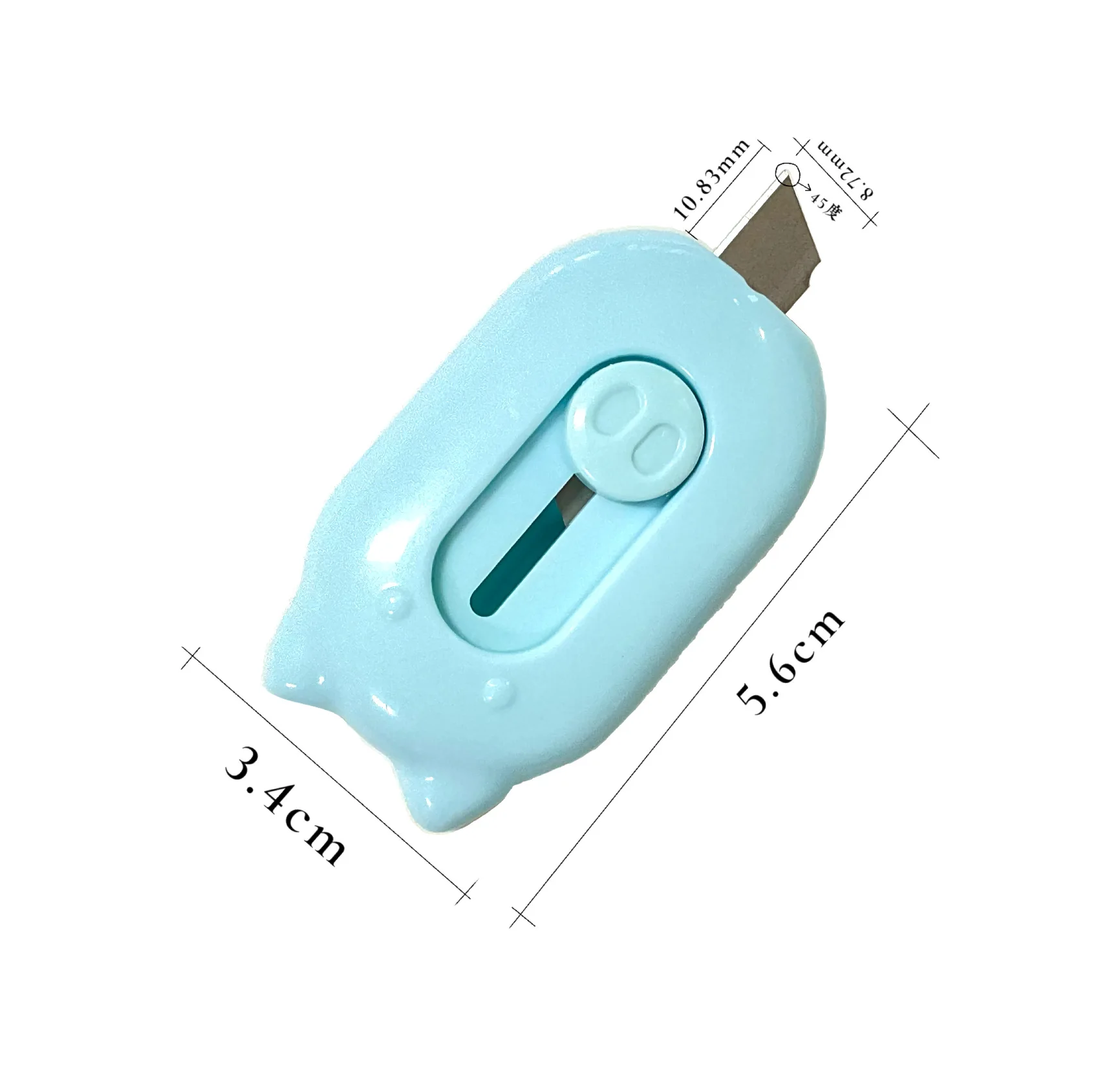 Cartoon Design Knife Candy Color Candy Color Knife Utility Knife Creative For Home Diy Projects Unboxing