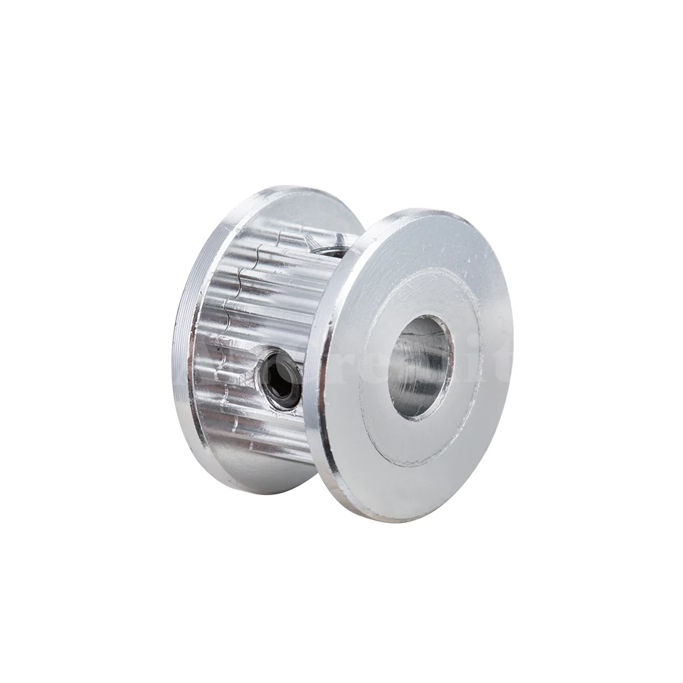 2GT GT2 Aluminum Timing Belt Idler Pulley 16T 20T Teeth Tooth 3mm 5mm 8mm Bore For 3D Printer 6mm Width Timing Belt