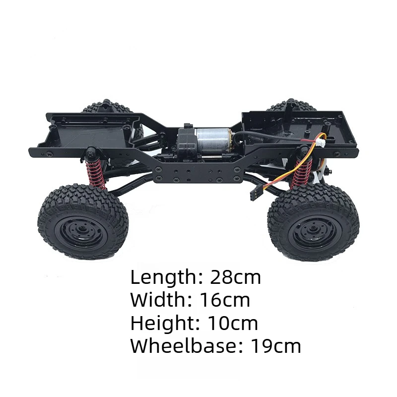 MN99s Full Scale RC 4WD Chassis Assembles Professional Remote Control Off-Road Vehicles Modifies and Upgrades Toy Cars