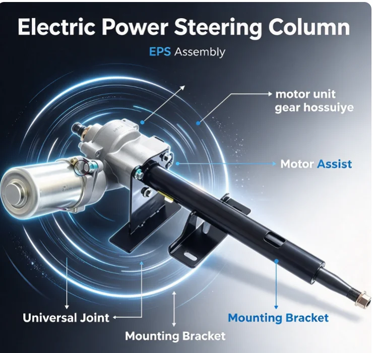 Electric Power Steering Pump Rack Pinion Gear Assembly Motor Unit Auto Car Vehicle EPS System Replacement Part Accessories