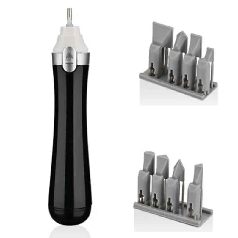 AB34-Electric Reciprocating Sander, With 8Pcs Sanding Head For Hobbies,Art,Miniature,Figure Polishing,Sanding