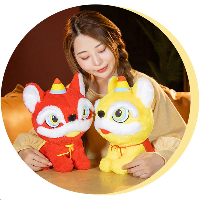 ตุ๊กตาเสือปีใหม่ 2022 ของเล่นตุ๊กตาผ้าเนื้อนุ่ม ของตกแต่งบ้าน ของขวัญวันเกิด