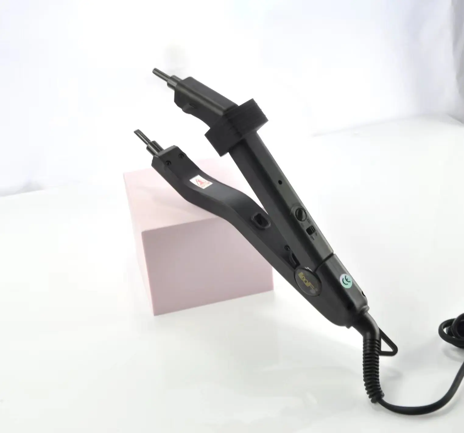 KIT connettore per capelli di calore nero di qualità 220 gradi jr609 ferro termico controllabile a temperatura ferro caldo veloce