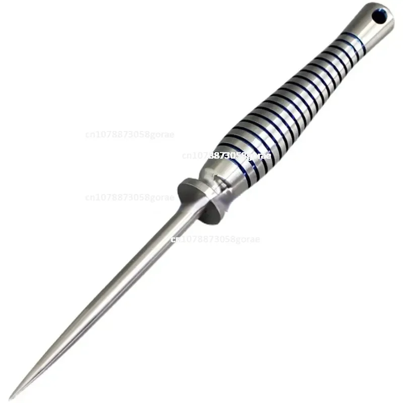 

Titanium Alloy Outdoor Tools Tea Needle Awl Hidden Dual-Use Baking Color Edc Portable Detachable