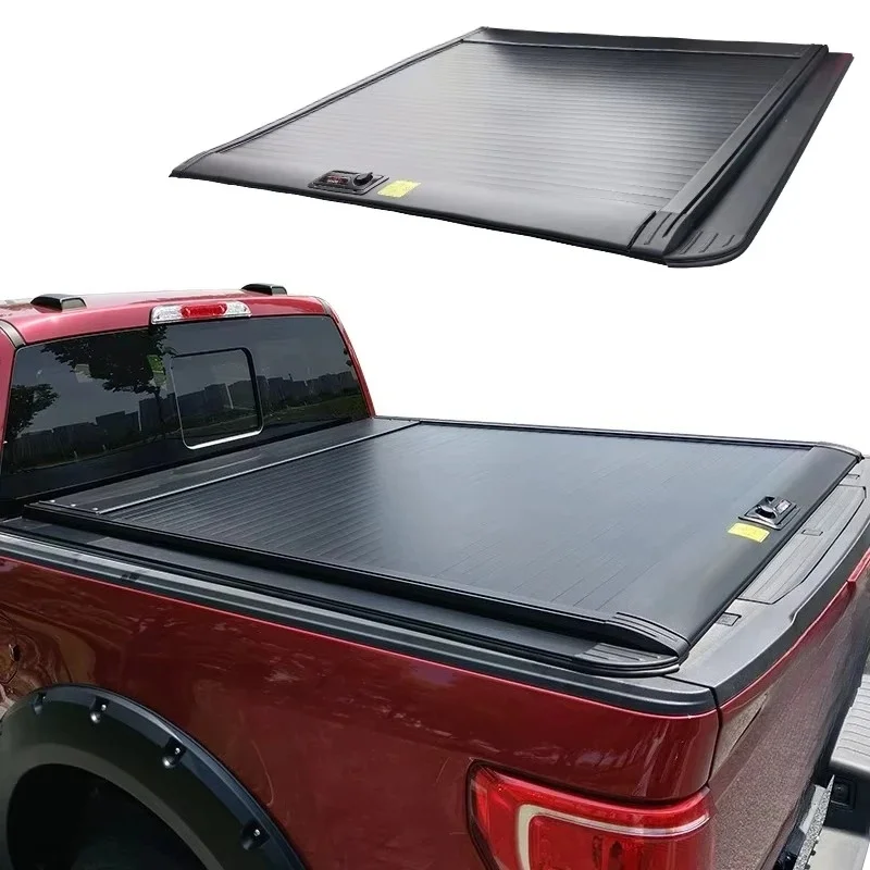 Manual Retractable Pickup Truck Bed Tonneau Cover Compatible with LDV