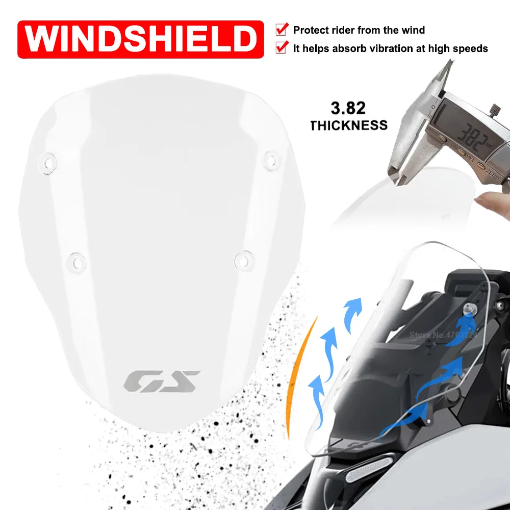 

R1300GS Motorcycle Bubble Windshield Windscreen For BMW R 1300 GS R1300 GS1300 2024 Fairing Wind Deflector Protector Accessories