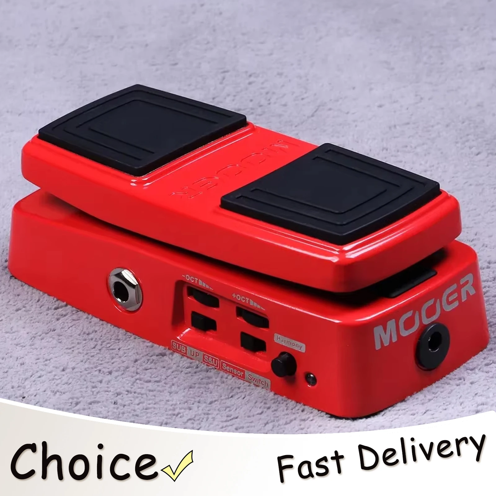 MOOER Pitch Step Guitar Effect Pedal Pitch Shifting Harmony Effector Pressure Sensing Switch True Bypass Pedal Guitar Accessory