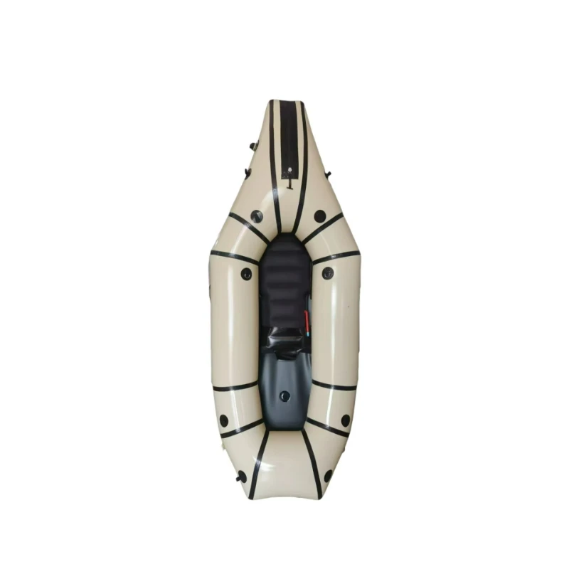 Custom Lightweight Inflatable Packraft, Practical Structure, Fit For Outdoor Hiking, Whitewater Drifting And Water Playing