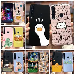 For Samsung Galaxy A9 2018 Case SM-A920F Cute Fashion Cartoon Cover Soft Silicone TPU Phone Case For Samsung A9 2018 A920F Shell