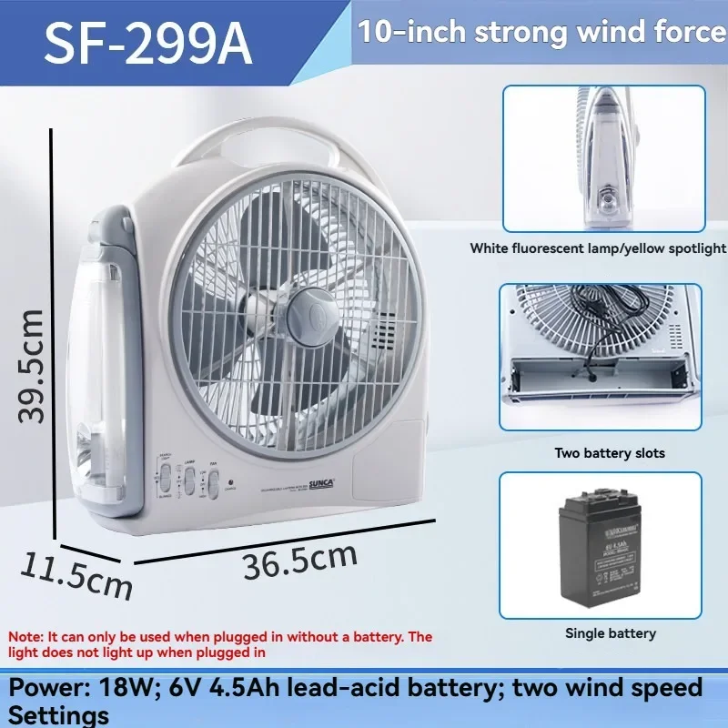 Portable 10inch Energy Saving Electric Fan Office Desk USB Table Fan Suitable for Office Desks Outdoor Camping and Home Use - view 6