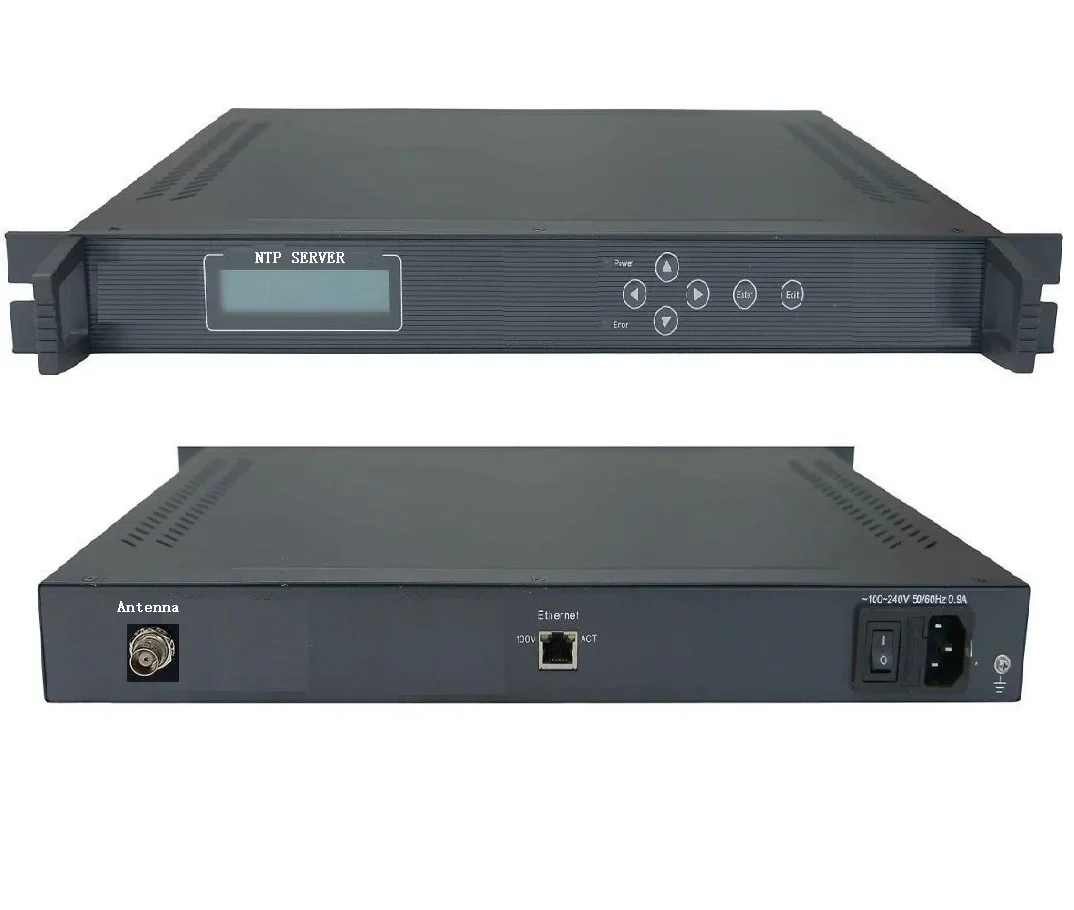 7106 Network Time Protocol (BDS GPS NTP) Time Server,GPS Clock Watch Timer with Multi-RJ45 IP PORT