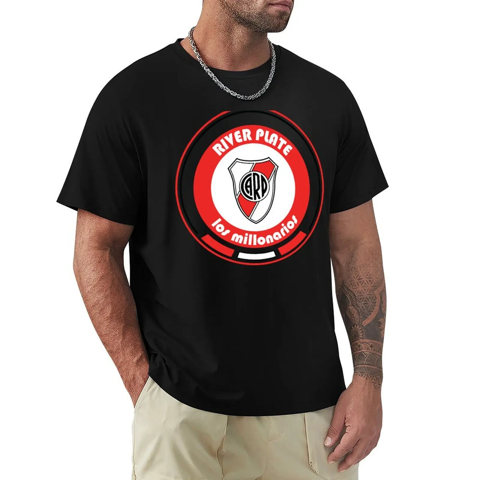 Superliga - Team River Plate T-Shirt t shirts for man graphic vintage T-Shirt
