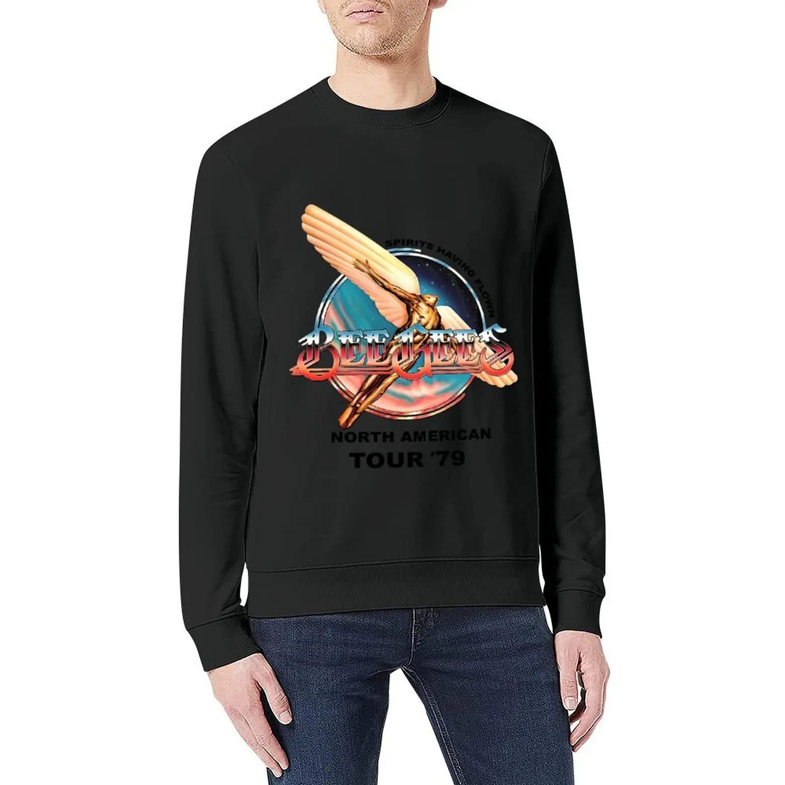 الروح تتدفق جولة البلوز بلوزة الرجال ملابس ملابس رجالية النمط الياباني الرجال البلوز