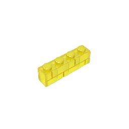 MOC PARTS DIY GDS-632 Brick Special 1x4 with Masonry Brick Profile compatible with lego 15533 children\'s toys Assembles Modified