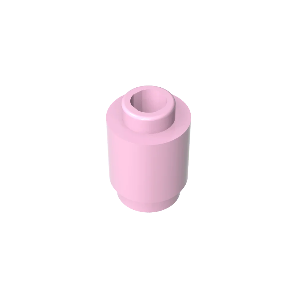 Gobricks GDS-605 RUNDER STEIN 1X1 kompatibel mit Lego 3062 30068 35390 pädagogischen Bausteinen, technisch