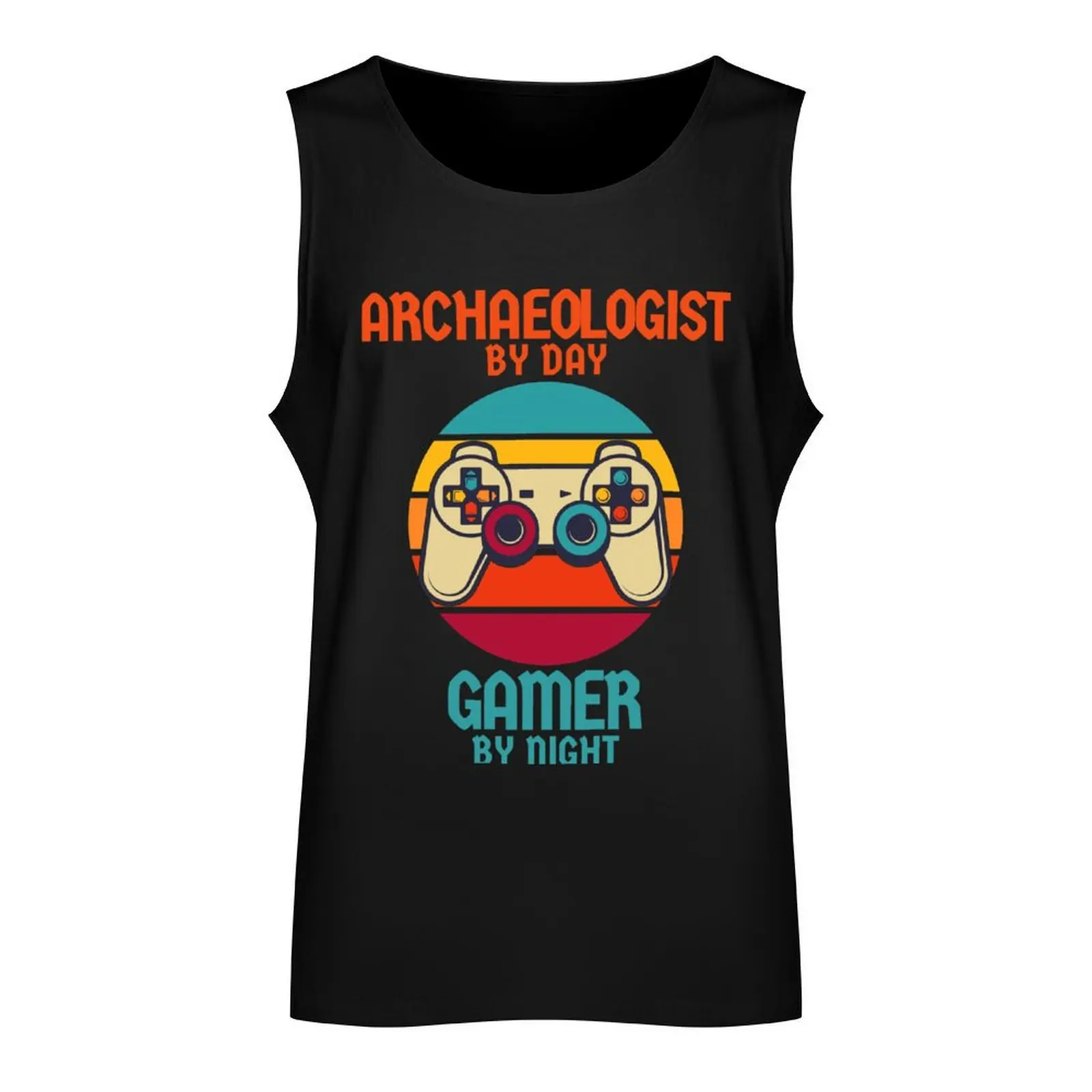 Archaeologist Gamer Tank Top fashion 2024 man men gym Male clothes