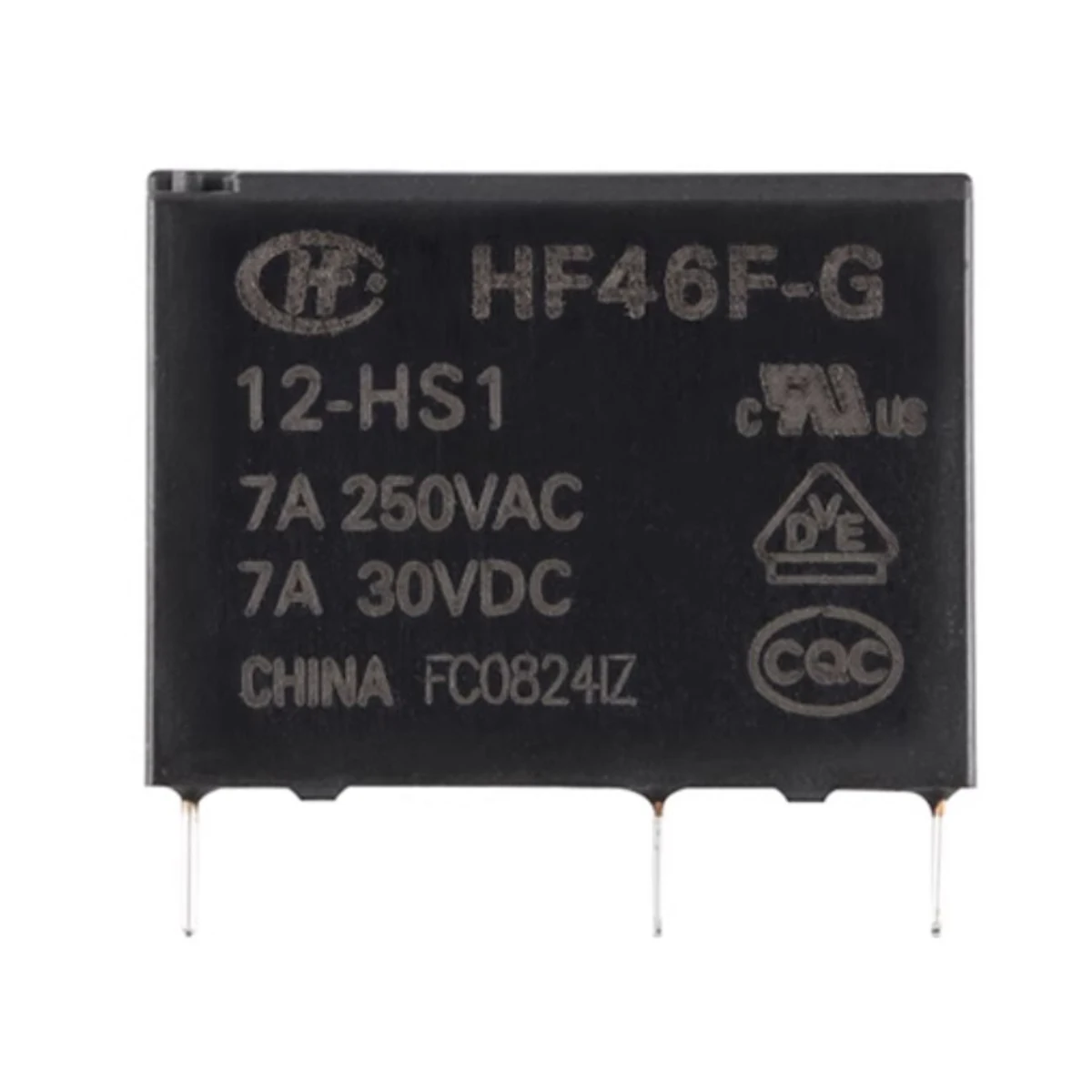 10 جديد الأصلي HF46F-G 5-HS1 12-HS1 24-HS1 5-HS1T 12-HS1T 24-HS1T 4-pin 7A 10A 250VAC 30VDC مرحل الطاقة HF46F 5VDC 12VDC 24VDC