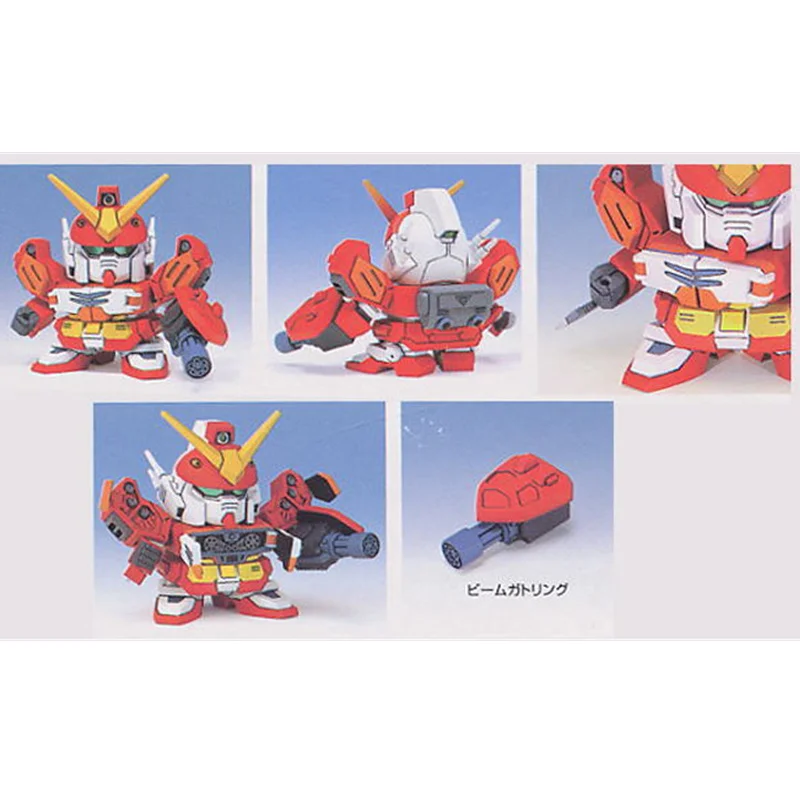 Original original sd bb 36 XXXG-01H gundam heavy arms gunpla zusammen gebautes modell action anime figur mobiler anzug spielzeug geschenk für kinder