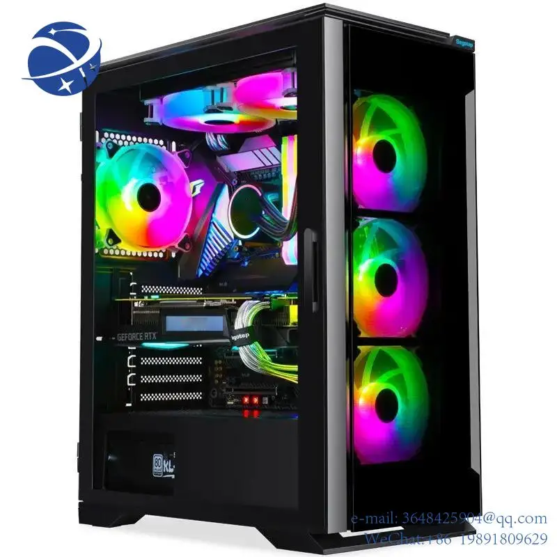 

YYHC X-CORE Gaming Computer Intel 12th I7 12700F RTX3050 RTX2060 RTX3060 Graphics Card High Performance Diy Gaming Desktop