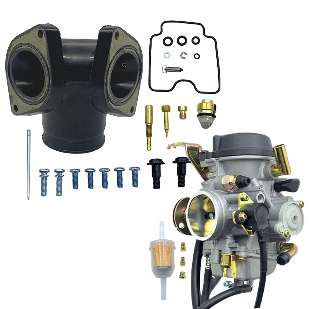 

For Yamaha For Luxing XV1600 XV1700 Carburetor Set for 1999 2003 OEM 4WM 13586 01 00 Easy Replacement Installation