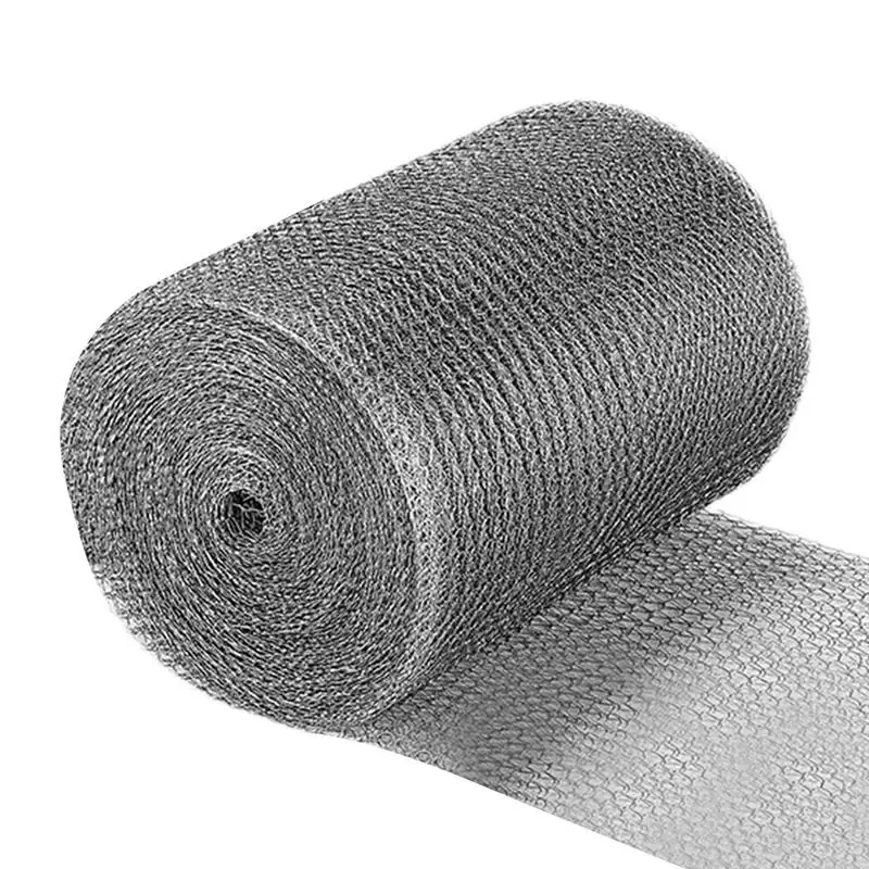 

Stainless Steel Mesh Double Layer Wire Screen Mesh Flexible Unwanted Guests Block Cover Wire Mesh Hole Fill Wire Screen Mesh For