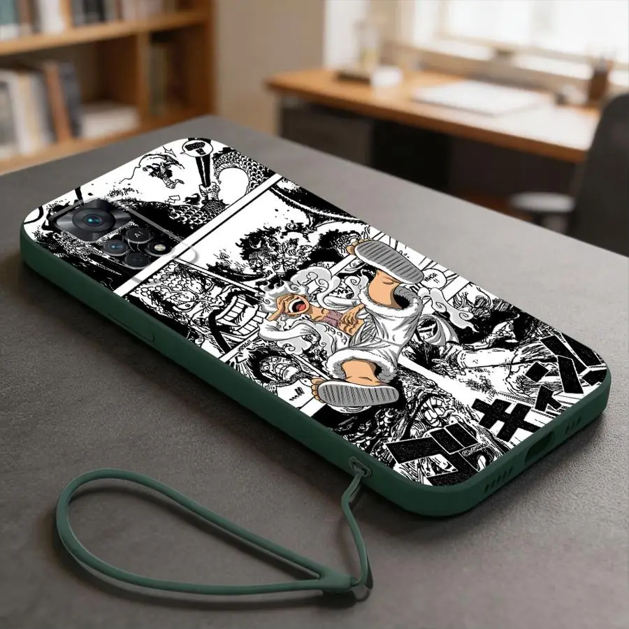 Phone Cover Case for Xiaomi Redmi Note 15 Pro Plus Note 14 13 11 12S 8 9 11S 9S 12 14 10 Lite One Piece Luffy