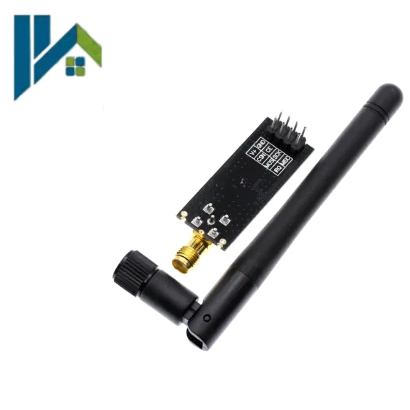 NRF24L01+PA+LNA Wireless Transceiver Module 1100M Long Distance 2.4G RF Communication Module With SMA Antenna For Arduino MCU