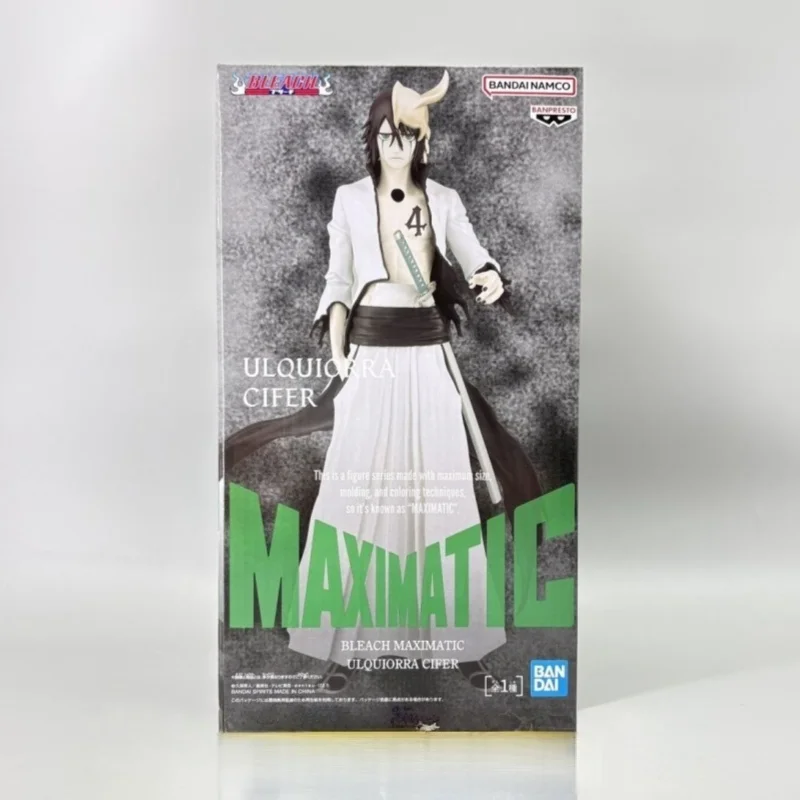 

In Stock Genuine Banpresto Maximatic Bleach Ulquiorra Cifer Figure Anime Model Toy