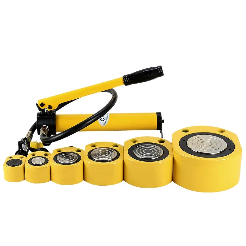 

Hydraulic cylinder separate type manual electric jack split type 5T20T30T50T100T200T ultra-thin type