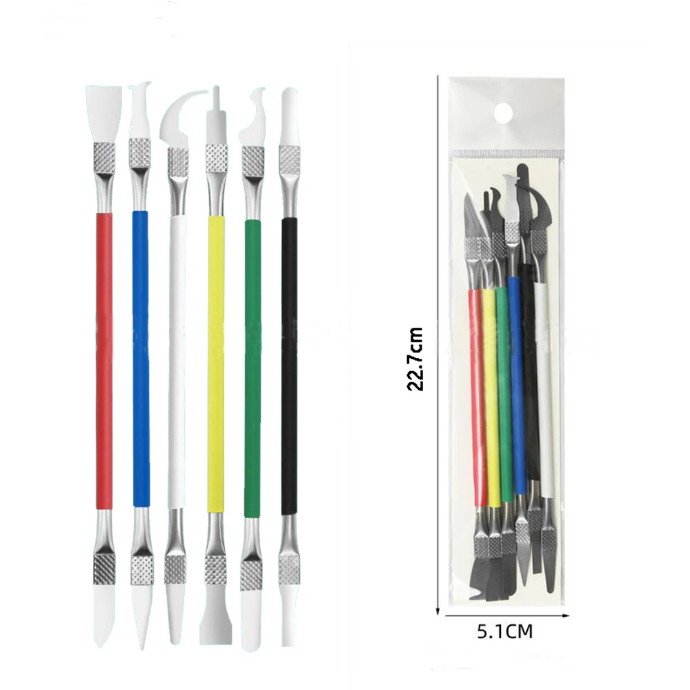 Imagem -03 - Chip Repair Knife Tools Kit Cpu e Nand Removedor Faca de Manutenção Bga Lâmina Fina Remover Cola Desmontar o Telefone Tablet pc ic