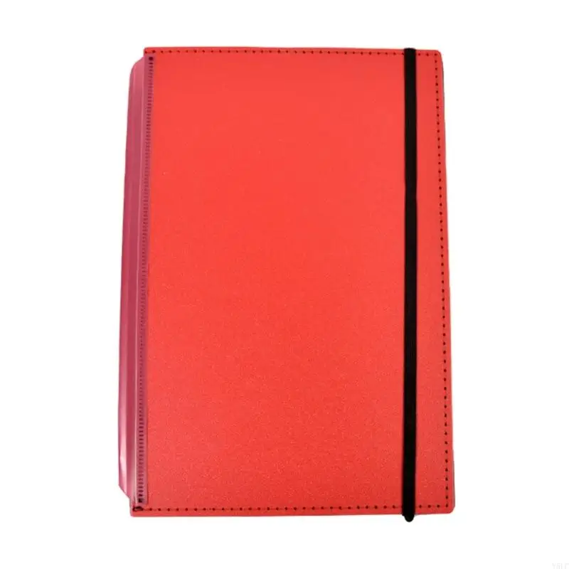 Foldable Nurse Clipboard Folding Clipboard Pocket Writing Pad with Elastic Band Foldable File Document Folder for Office