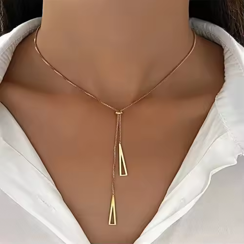 New Fashion Simple Silver Color Love Heart Pendant Necklace Charm Chain Collares Necklace for Women Party Jewelry Daily Wear - Image 15