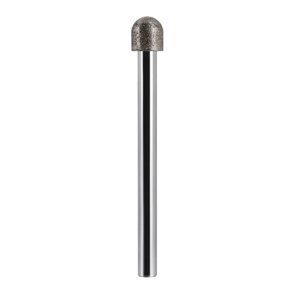 SDC Ball Nose Diamond Inner Hole Grinding Head 150# R0.5-5 For Grinding  Tungsten Steel Ceramics Glass Jade Customizable