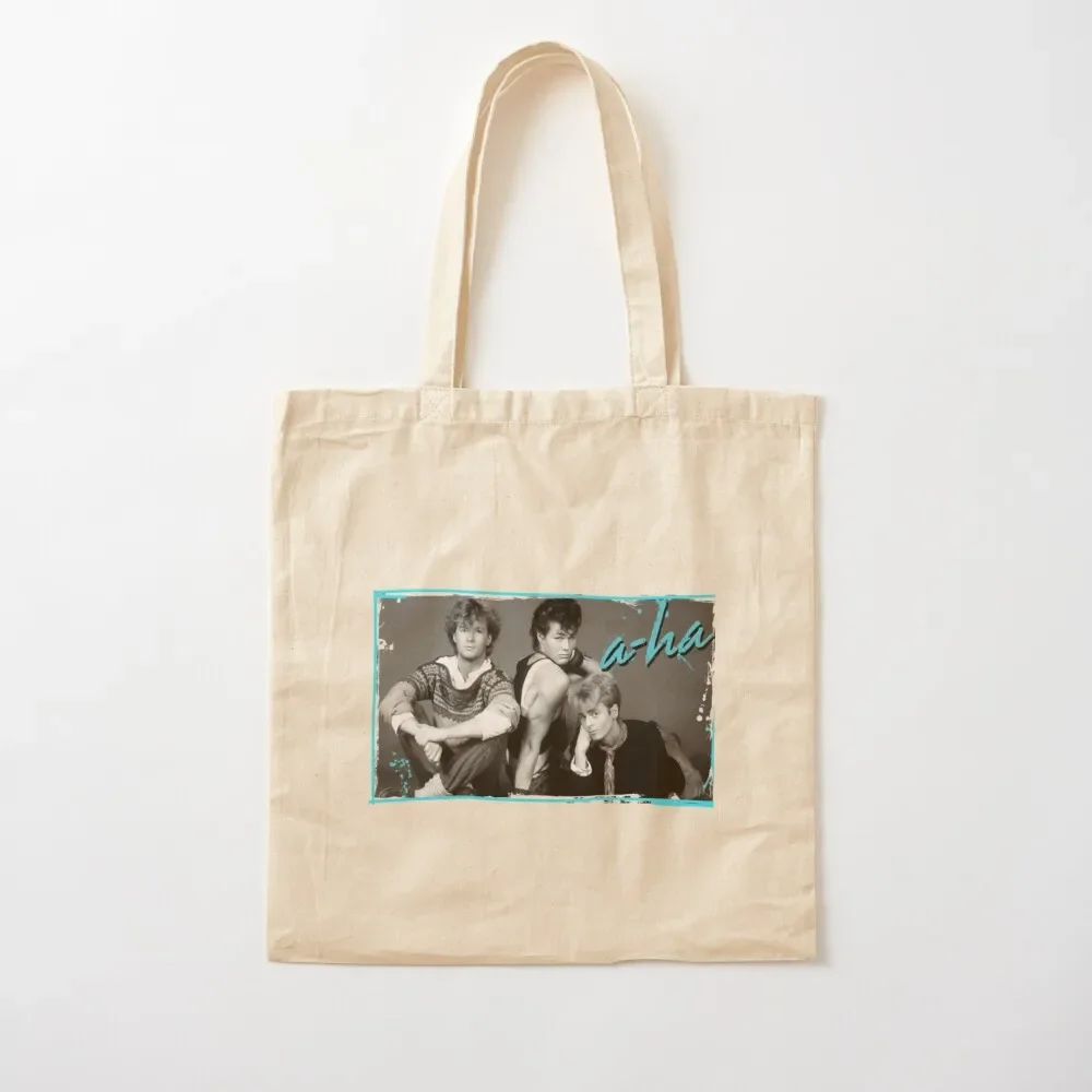 

A-ha - Retro Tote Bag sacs de shopping cloth bag woman Shopping bags Tote Bag