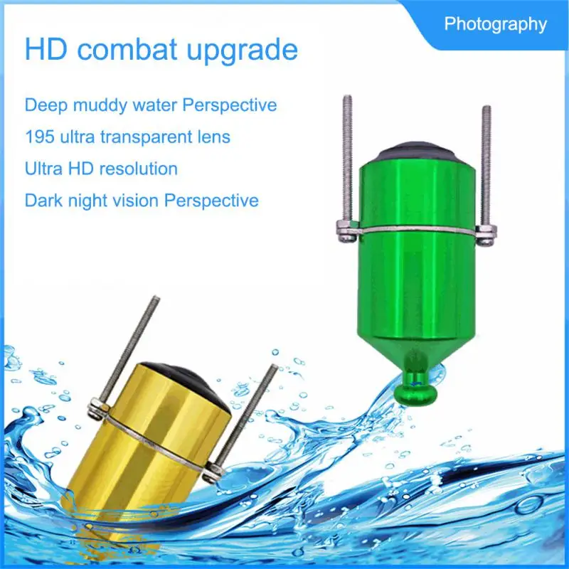 0.5M-100M cable IP68 deep underwater Camera 12 LED pipe camera 2.0MP HD video inspection camera AHD TVI CVI CVBS