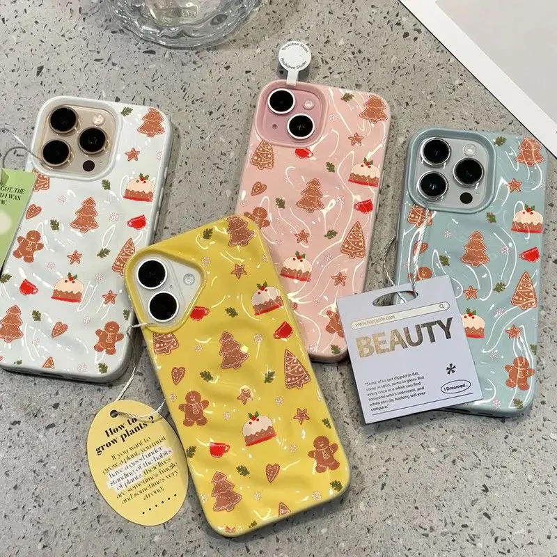 حافظة لهاتف آيفون 17 اير برو ماكس 16 15 برو 14 13 12 11 Plus غطاء حماية كاميرا مقاوم للصدمات غطاء ناعم للذكور والإناث عيد ميلاد سعيد