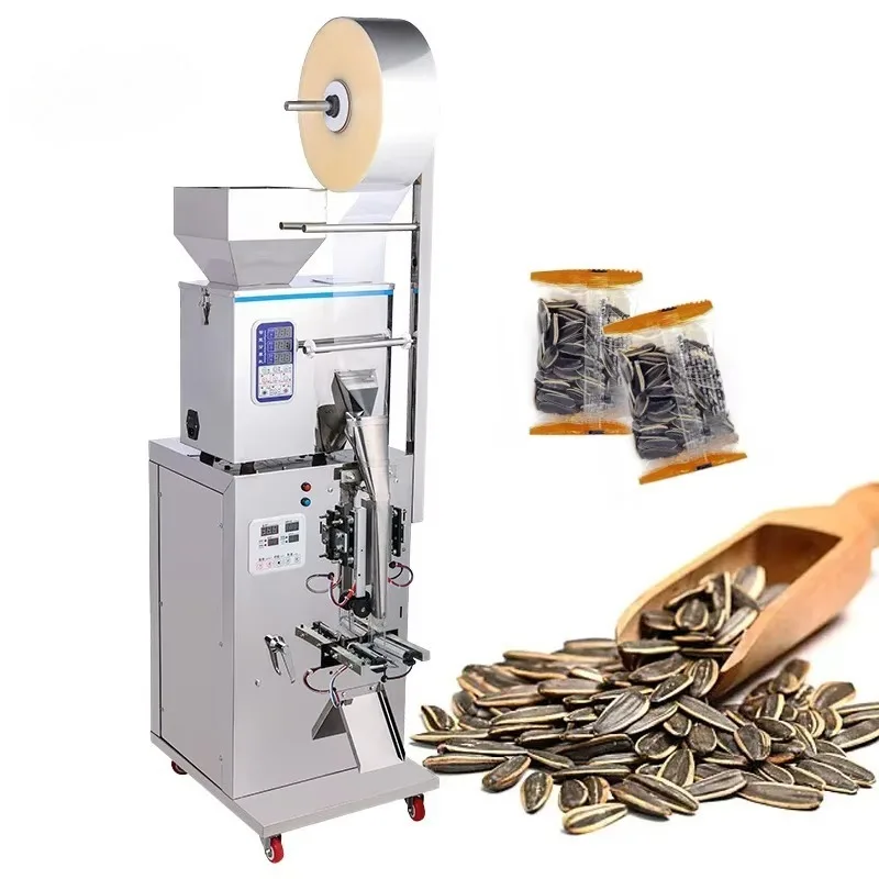Full Automatic Particle Powder VFFS Packing Machine Weighing Filling Scale for Granule Bean Seed Rice