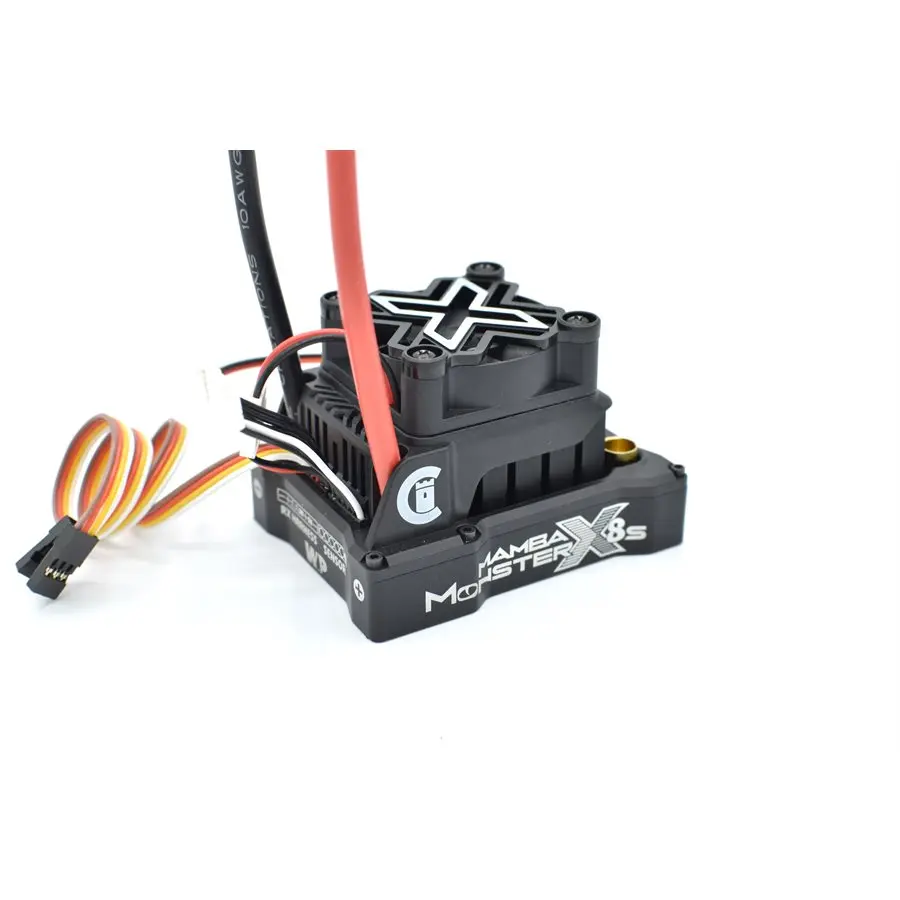 Castle Mamba X  SENSORED 2S-6S LiPo ESC Speed controller for RC 1/10 trx4 SCX10 1406 1410 1415 motor truck car