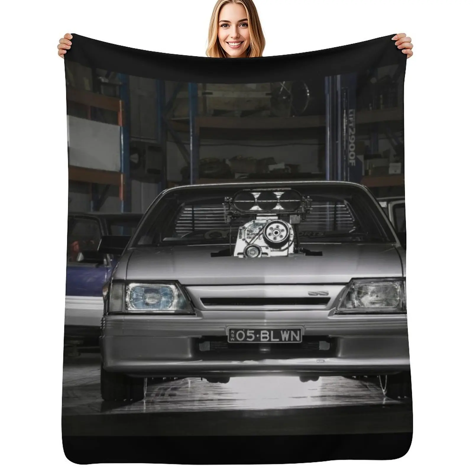 

Anthony Dooly's Holden VK Commodore Throw Blanket manga Warm warm for winter Blankets